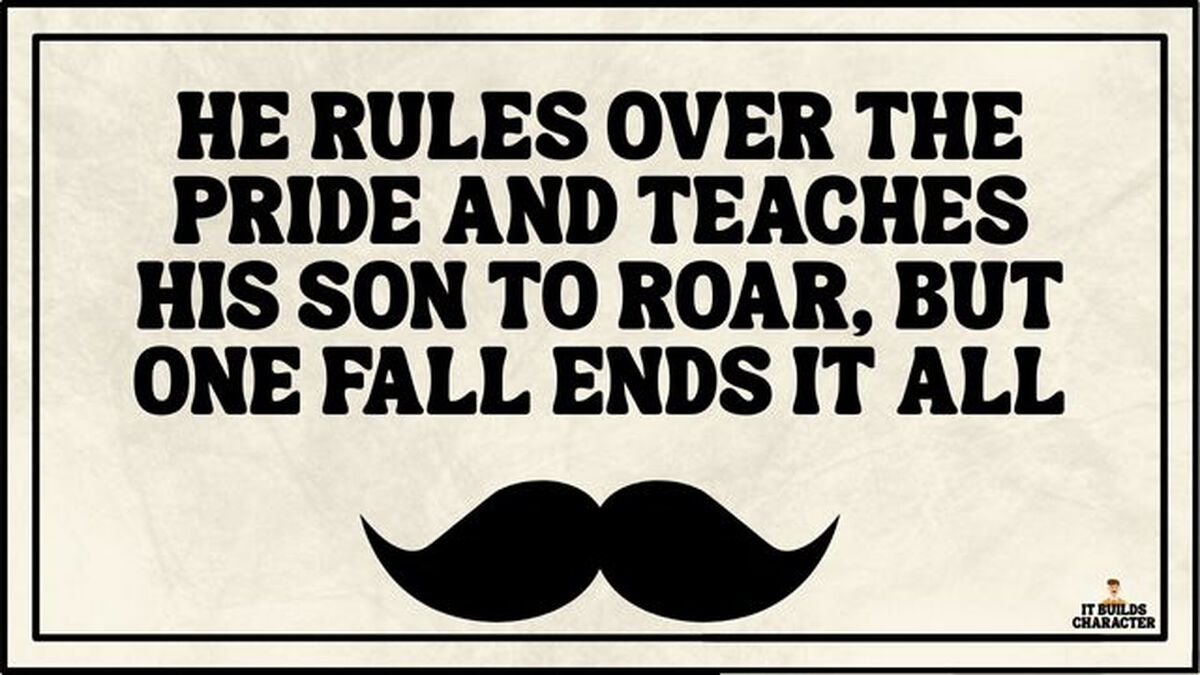 IT BUILDS CHARACTER - Guess that Dad! image number 4